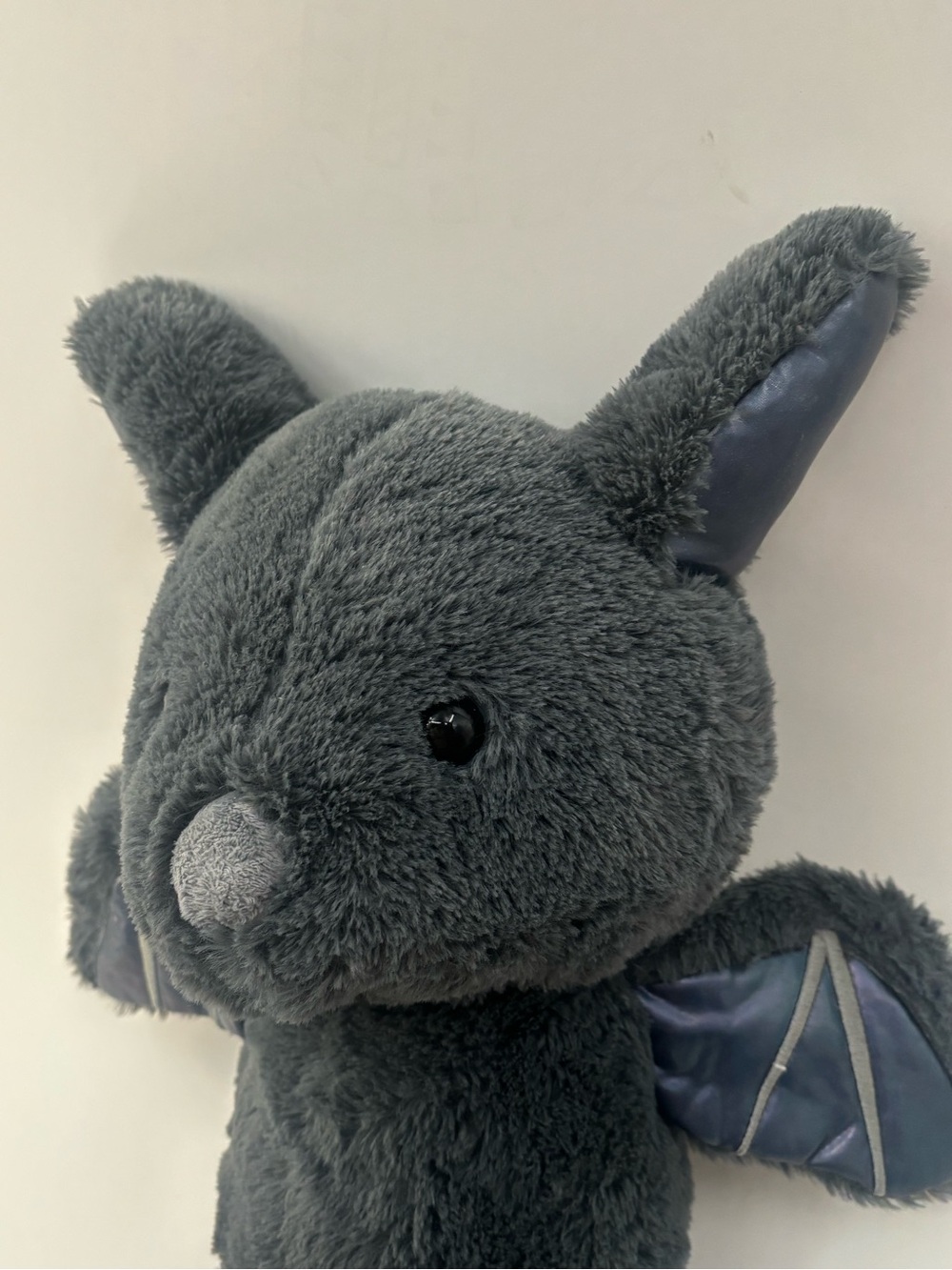 DanDee Plush Bat Stuffed Animal - Dark Gray Soft Toy - Picture 3 of 6
